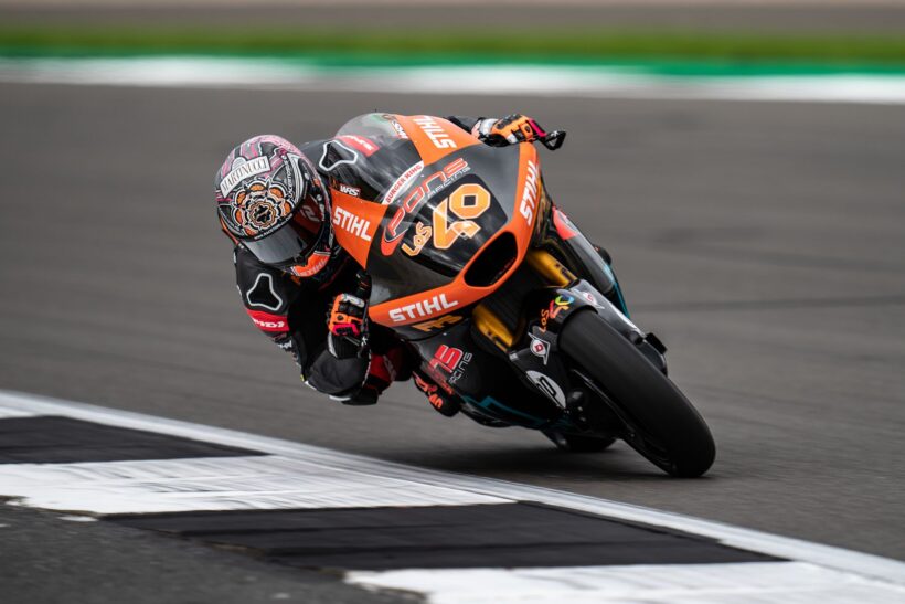 ARÓN CONSIGUE EL TERCER MEJOR CRONO DE MOTO2™ EN EL SILVERSTONE MOTO2™&MOTO3™ OFFICIAL TEST