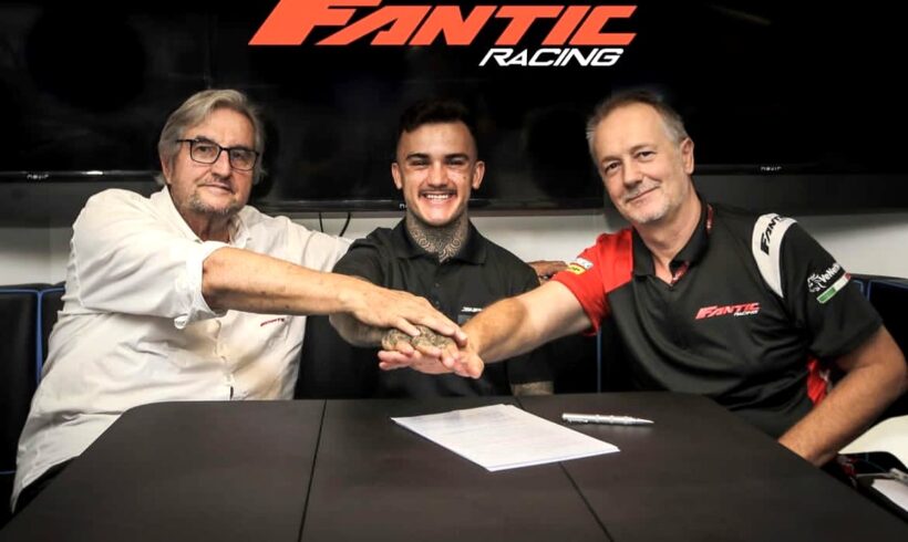 ARÓN FORMARÁ PARTE DEL FANTIC RACING DE MOTO2™ EN 2024