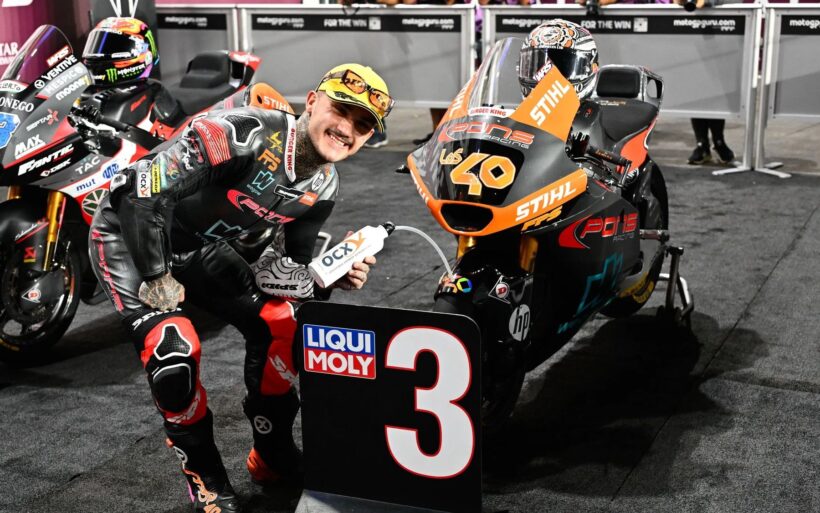 #QATARGP: PRIMERA LÍNEA DE PARRILLA PARA ARÓN, TERCERO EN LUSAIL