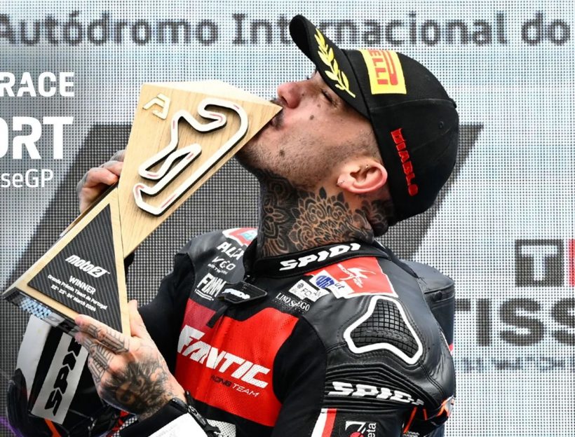 PRIMERA VICTORIA DE ARÓN EN MOTO2™ Y LÍDER TRAS PORTIMÃO