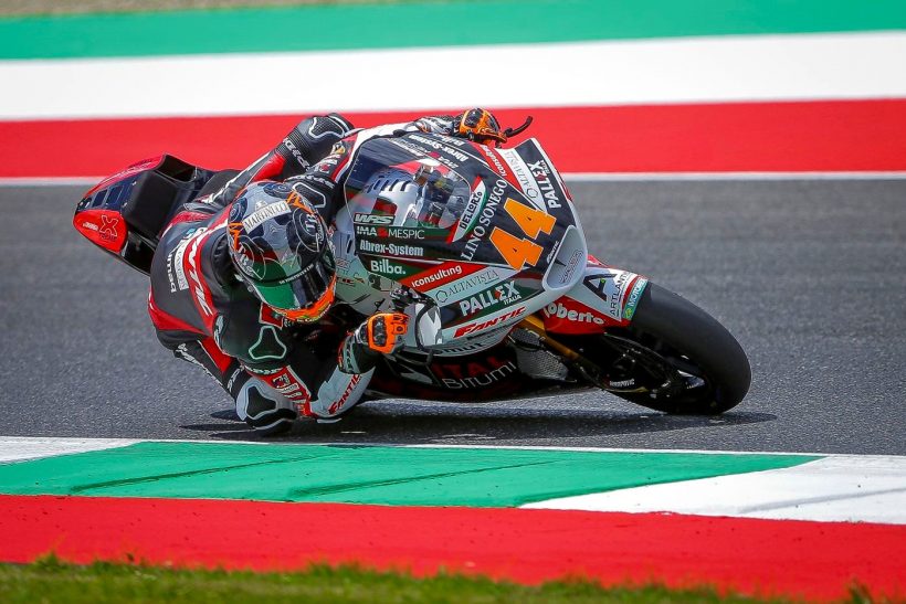 DISPUTADA LA PRIMERA PRACTICE DEL #ITALIANGP TENEMOS A ARÓN QUINTO