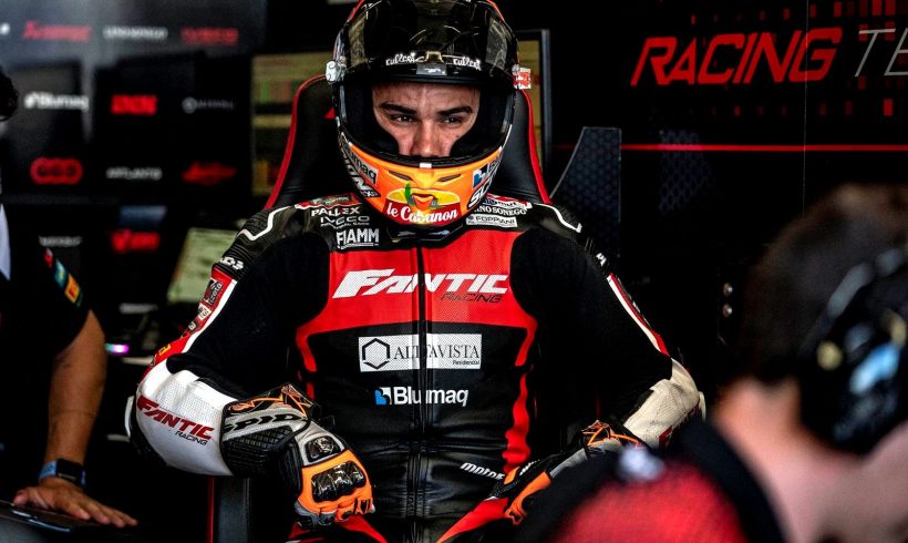 ARÓN TERMINA QUINTO TRAS LA PRACTICE1 DEL #GERMANGP