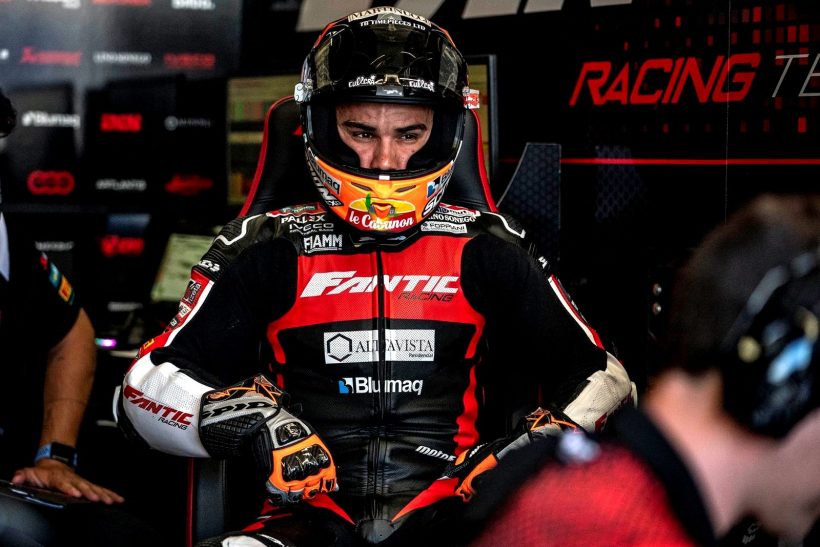 ARÓN TERMINA QUINTO TRAS LA PRACTICE1 DEL #GERMANGP