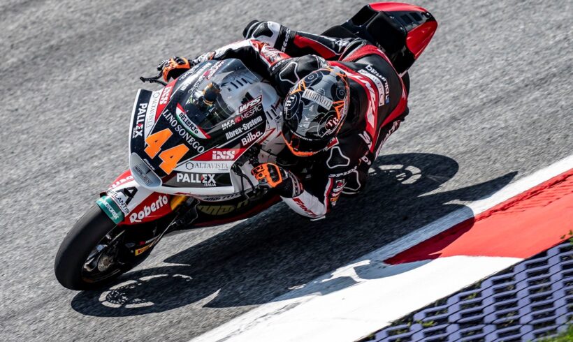 ARÓN CONCLUYE EL SPIELBERG MOTO2™ OFFICIAL TEST CON EL MEJOR REGISTRO