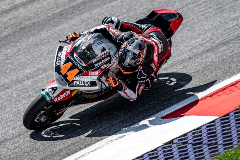 ARÓN CONCLUYE EL SPIELBERG MOTO2™ OFFICIAL TEST CON EL MEJOR REGISTRO