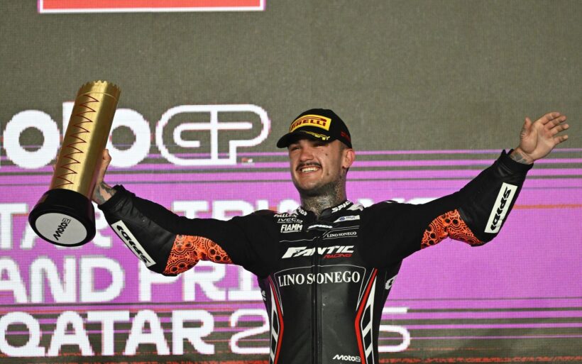 VICTORIA DE ARÓN EN EL #QATARGP Y SALE DE LUSAIL COMO NUEVO LÍDER