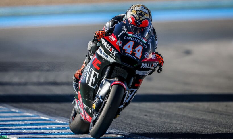 ARÓN SÉPTIMO Y CAÍDA EN LA Q2 DE MOTO2™ DEL #SPAINGP