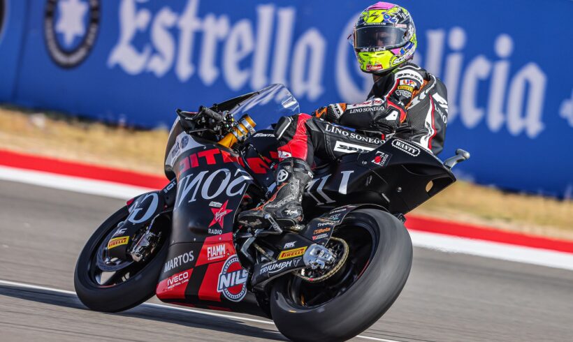 SEGUNDA FILA PARA ARÓN EN EL #ARAGONGP, CUARTO EN LA Q2 DISPUTADA EN MOTORLAND