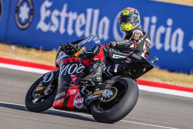 SEGUNDA FILA PARA ARÓN EN EL #ARAGONGP, CUARTO EN LA Q2 DISPUTADA EN MOTORLAND