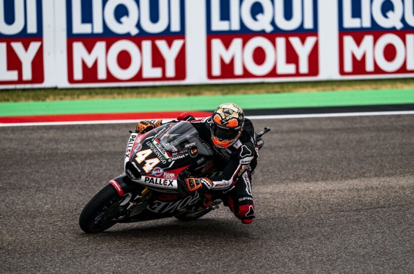 ARÓN SEXTO EN LA MOJADA FREE PRACTICE 2 DEL #GERMANGP