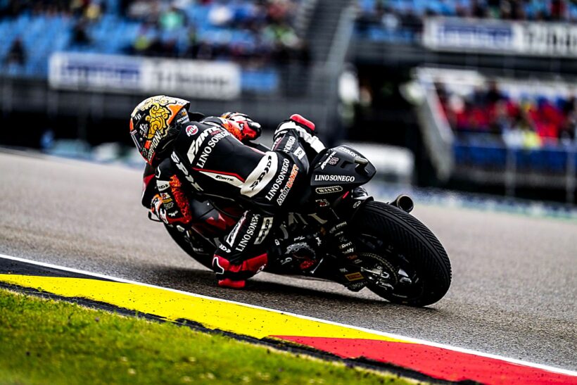 ARÓN TERMINA LA Q2 DEL #GERMANGP DUODÉCIMO Y CON CAÍDA