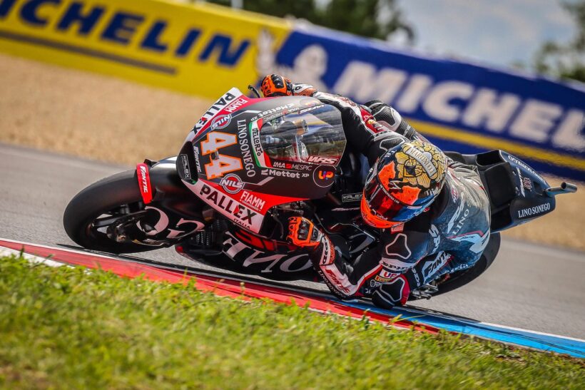 ARÓN CONCLUYE SEXTO EN EL CZECHIA MOTO2™ OFFICIAL TEST