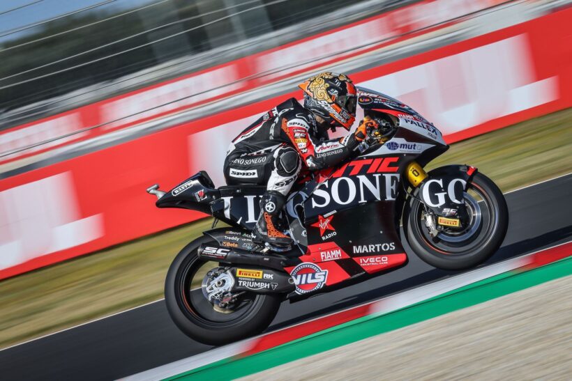SEGUNDA FILA PARA ARÓN EN EL BALATON PARK CIRCUIT, SEXTO EN LA Q2