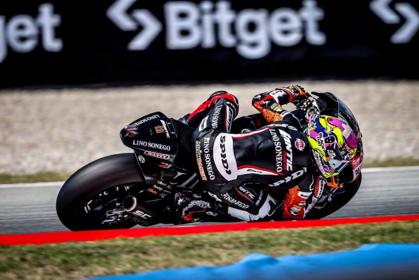 ARÓN NOVENO EN LA Q2 DEL #CATALANGP, TERCERA FILA DE PARRILLA