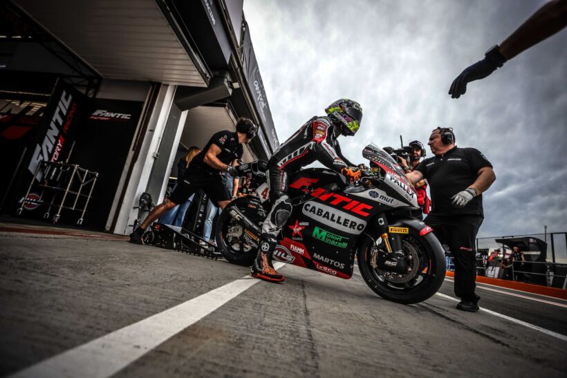 ARÓN CONSIGUE SU CLASIFICACIÓN PARA LA Q2 DEL #VALENCIAGP