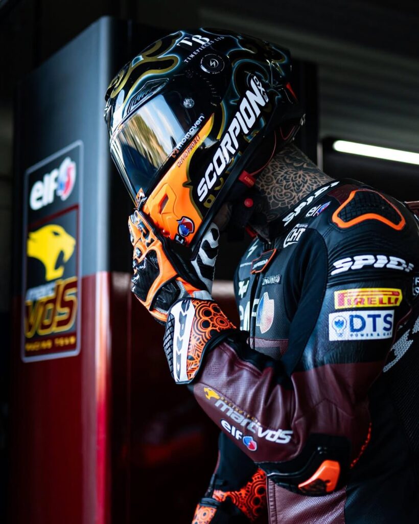 PRIMER DÍA COMPLICADO PARA ARÓN EN EL JEREZ MOTO2™ TEST