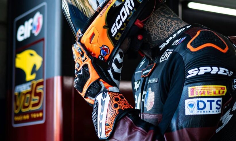 PRIMER DÍA COMPLICADO PARA ARÓN EN EL JEREZ MOTO2™ TEST