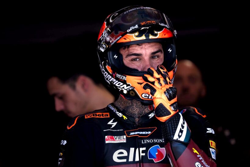 #CZECHGP: ARÓN SUFRE UNA NUEVA CAÍDA EN CARRERA Y YA VAN CUATRO ESTE AÑO